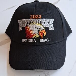 Black Daytona Beach Bike Week 2023 Cap